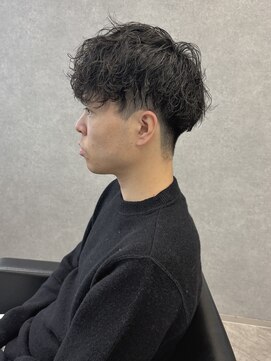 MEN’S HAIR/波巻ツイストスパイラル/フェザーパーマ/太田