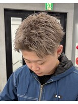 アクロ(ACRO)&nbsp;広島メンズ/グレージュカラー/メンズカラー/ブリーチカラー