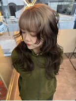 ラ キング(LA KING)&nbsp;ルーツカラー/ダークアッシュ/似合わせカット/名古屋栄