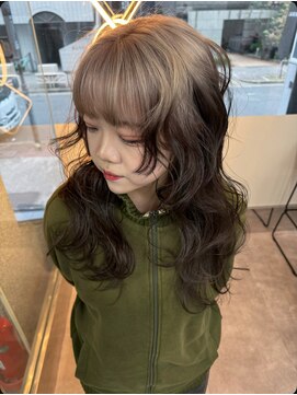 ラ キング(LA KING) ルーツカラー/ダークアッシュ/似合わせカット/名古屋栄