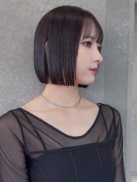 ロンド 表参道店(Lond) ◇暗めカラー/レイヤーカット/ボブ/髪質改善ストレート/表参道