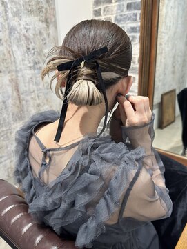 ジーナ 渋谷神南(Zina) カチモリタイトシニヨン☆【Akari】