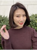 広尾　南青山　ボブ　ワンカール　白髪染め　ヘアマニキュア