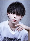 フリックパーマ/ツーブロックショート/韓国風マッシュ