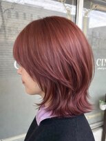サンク ドリームプラザ店(CINQ)&nbsp;【CINQ】山崎 柔らかく魅せるピンクブラウンカラー♪