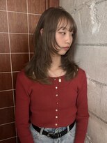マイル 渋谷(mile)&nbsp;アッシュベージュ×ハッシュカット
