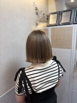 ヘアーガーデン アストレア(HAIR GARDEN ASTRAEA) ブリーチ一回ミルクティーカラー/糟屋郡/須恵町/ブリーチカラー