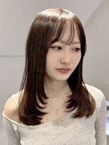 ラック 表参道(LUCK)&nbsp;ブリーチなしダブルカラー/デザインカラー/ココアブラウン