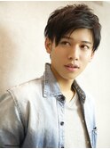 束感と立体感がポイント☆ニュアンスツーブロックショート
