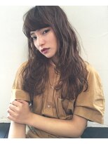 ピープル(people)&nbsp;[people] 外国人風　ラフウェーブ×3Dハイライト