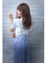 ヘアーアートシフォン 池袋西口店(Hair art chiffon)&nbsp;デザインカラー丸みショート無造作カールボブディイルミナカラー