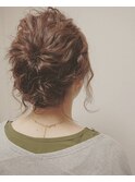 ゆるふわアップスタイル