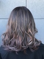 ヘアサロンエム 渋谷店(HAIR SALON M)&nbsp;外ハネボブ/アッシュブラウン/ネオウルフ/デザインカラー