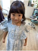 キッズヘアメイク 【ヘアアレンジ 立川/立川南/八王子/袴】
