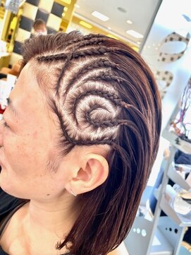 髪技空間アノン(anon) コーンロウ