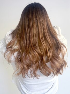 アイティー バイ アルバム 中野店(IT by ALBUM) インナーベージュ_かきあげロングマロンベージュ_ba332222