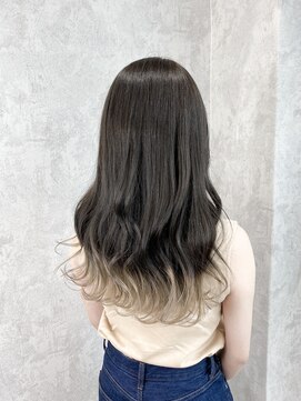 デミヘアー(Demi hair) ダークアッシュ×グラデーションカラー