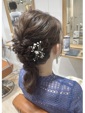 アルクバイネオリーブ 荻窪店(arc by neolive) 編みおろしヘアセット♪