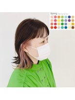 アミティー(amity) 【amity tae】韓国風＊コントラストインナーカラー