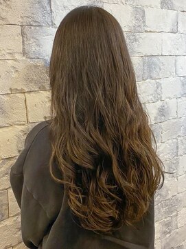 オースト ヘアー ステラ 新宿店(Aust hair Stella) 髪質改善パーマ☆サンドべージュ　Aust【山下】