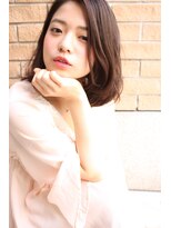 トゥーリ 筑紫野店(tuuli)&nbsp;20代30代40代50代ひし形デジタルパーマエアリーミディ黒髪
