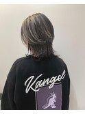 20代30代☆大胆なスライスブリーチで作る個性派デザインカラー☆