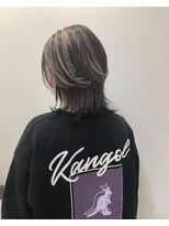 アイディール 心斎橋店(:ideal) 20代30代☆大胆なスライスブリーチで作る個性派デザインカラー☆