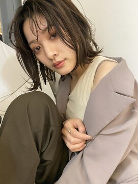 オーシャン(Ocean) ［OCEAN Hair&Life 水田成美］伸ばしかけ前髪シースルーバング☆