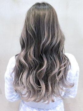 アルバム 渋谷パルコ(ALBUM) ハイライトグラデーション_ハッシュカットフルバング_ba327471