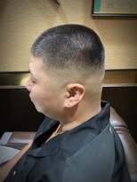 ヒロギンザバーバーショップ 大宮店(HIRO GINZA BARBER SHOP)&nbsp;ボウズ　ミドル　フェード　大宮