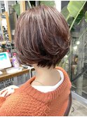 ひし形ショートボブ/30代40代50代【Ruufus恵比寿渋谷】