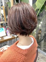 ルーファス 恵比寿 渋谷(Ruufus)&nbsp;ひし形ショートボブ/30代40代50代【Ruufus恵比寿渋谷】