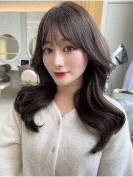 アフロートリノ(AFLOAT Leino) 大人韓国くびれヘア　ウェーブが可愛い抜け感レイヤー　髪質改善