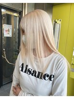 ガルボ ヘアー(garbo hair) ホワイトカラー10代20代30代透明感カラー人気オススメ