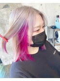 #ハイトーン#インナーカラー#10代#20代#高知