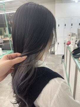 エイト 川崎店(EIGHT) インナーカラー　パープルカラー　［川崎］