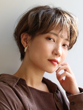 テラス 箕面小野原(Terrace) 大人可愛い20代30代40代50代小顔レイヤーボブ丸みショートボブ