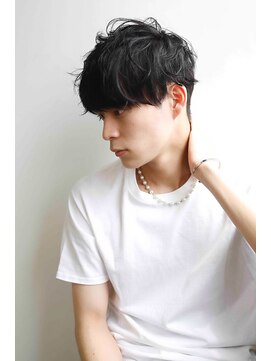 リムヘアソルト(LIM HAIR salt) 無造作パーマ　束感メンズマッシュ