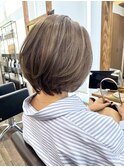 白髪ぼかし脱白髪染め大人ショート大人ミディ大人レイヤー
