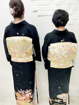 ヘアーメイク ティアラ(Hair make Tiara) 黒留袖