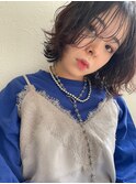 BRANCO - シースルーバング × パーマ