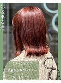 セミディ×カシスブラウン