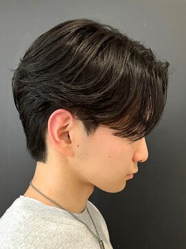 エルマーク(L-MARK) センターパートニュアンスパーマ韓国カルマパーマコンマヘア