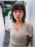 切りっぱなしミディアム