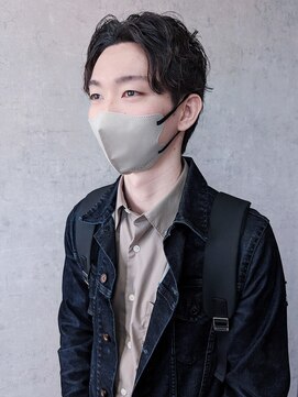 セブンルックス(7LOOKS) 【アキスタ】センターパートパーマ