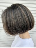 極細ハイライト 脱白髪にも◎