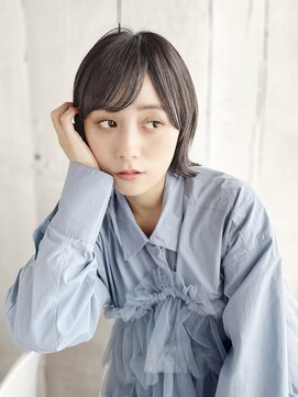 ナル 宇都宮(nalu) セミウェットの切りっぱなし外ハネボブ