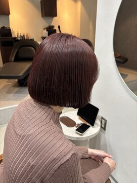 グラフ 立川(Graph.) 顎ラインボブガーネットレッド