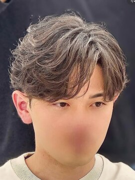 センス 渋谷 宇田川交番前(SENSE) 前髪狭め毛流れパーマ/メンズカット/メンズパーマ/ニュアンス