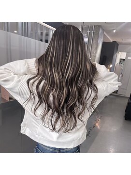 キング 枚方店(K!ng) 縮毛矯正髪質改善ハイライトレイヤーカット枚方美容室エクステ